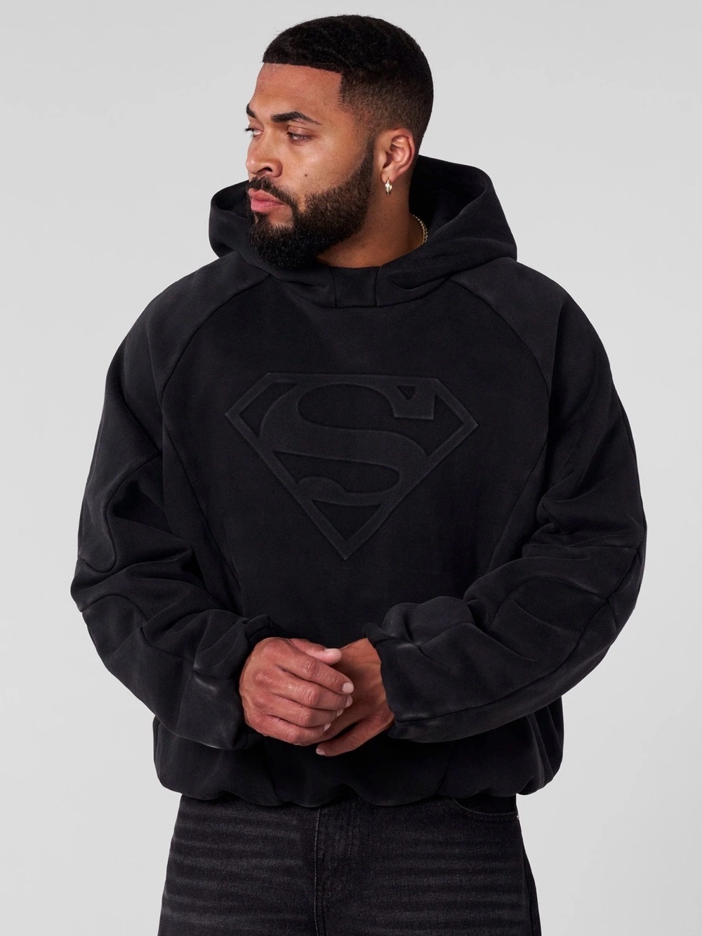 NWT - YoungLA Superman Shield Hoodie